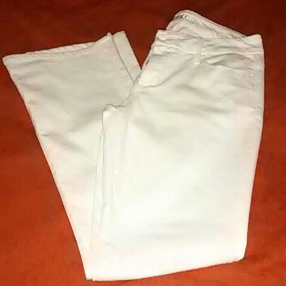 JOE'S WHITE FLARE JEANS